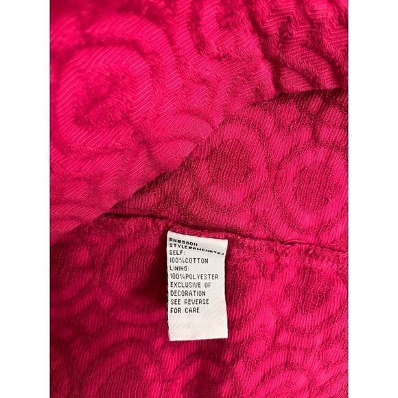 Signature by Sangria Women's Lined Sleeveless A-line Mini Dress Pink Size 12 - Picture 8 of 8